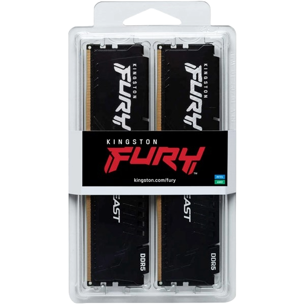 Kingston FURY Beast 16GB DDR5 Dual Channel Desktop Memory DIMM Kit
